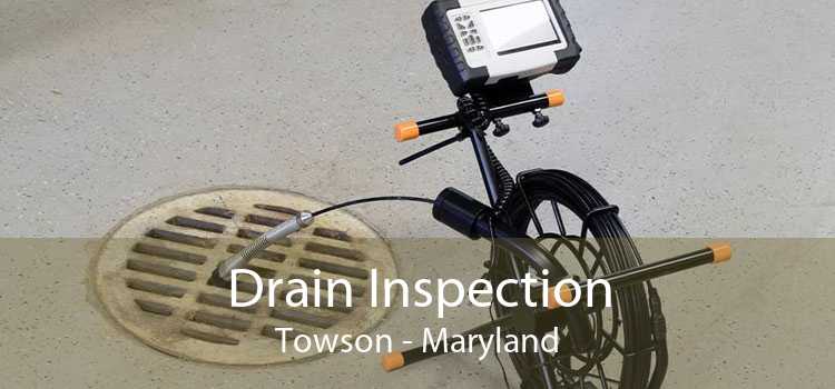 Drain Inspection Towson - Maryland
