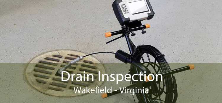 Drain Inspection Wakefield - Virginia