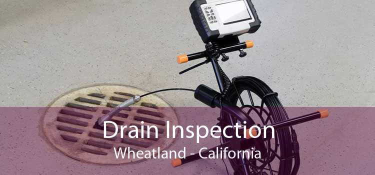 Drain Inspection Wheatland - California