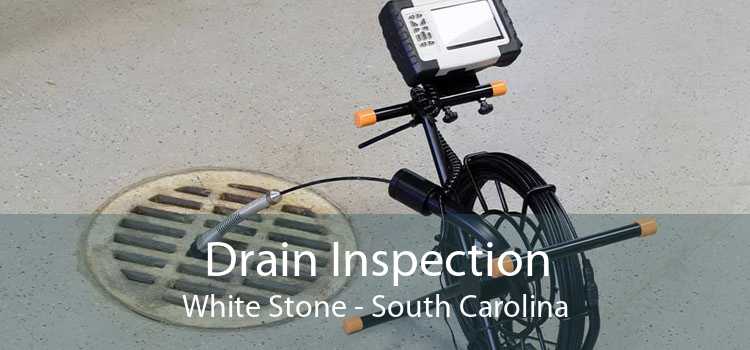 Drain Inspection White Stone - South Carolina