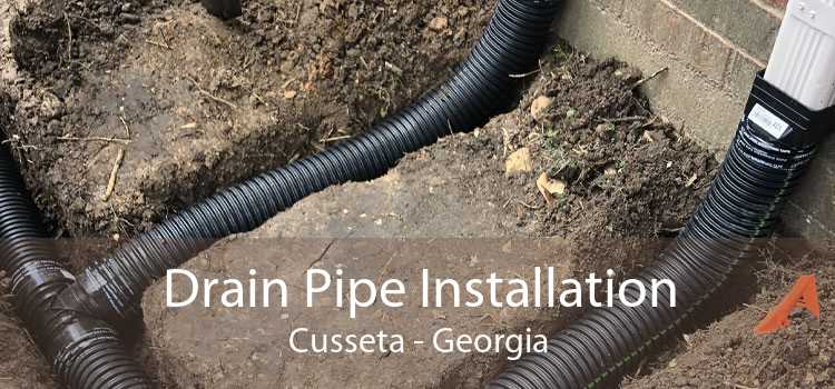 Drain Pipe Installation Cusseta - Georgia