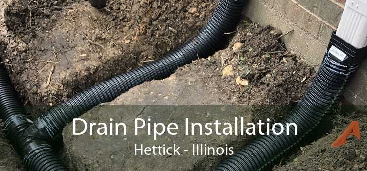Drain Pipe Installation Hettick - Illinois