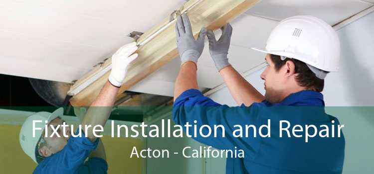 Fixture Installation and Repair Acton - California