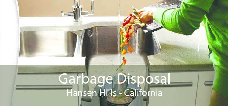 Garbage Disposal Hansen Hills - California