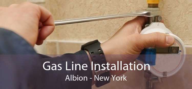 Gas Line Installation Albion - New York