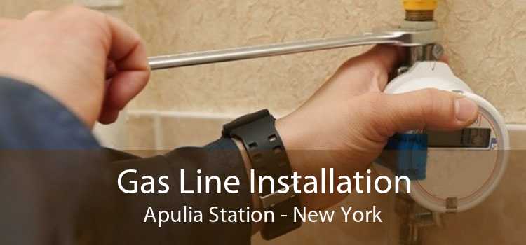 Gas Line Installation Apulia Station - New York