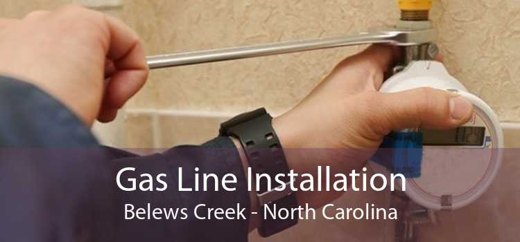 Gas Line Installation Belews Creek - North Carolina