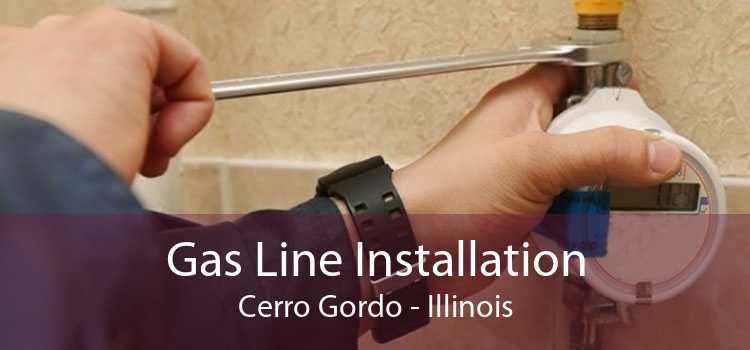 Gas Line Installation Cerro Gordo - Illinois