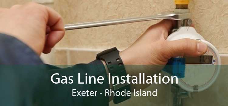 Gas Line Installation Exeter - Rhode Island