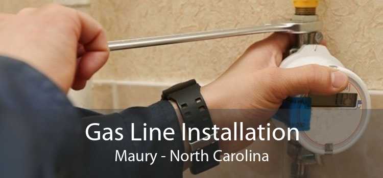 Gas Line Installation Maury - North Carolina