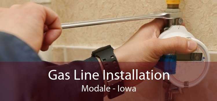 Gas Line Installation Modale - Iowa