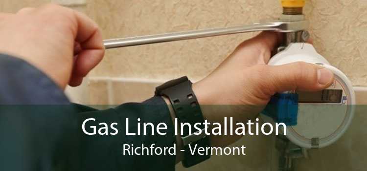 Gas Line Installation Richford - Vermont