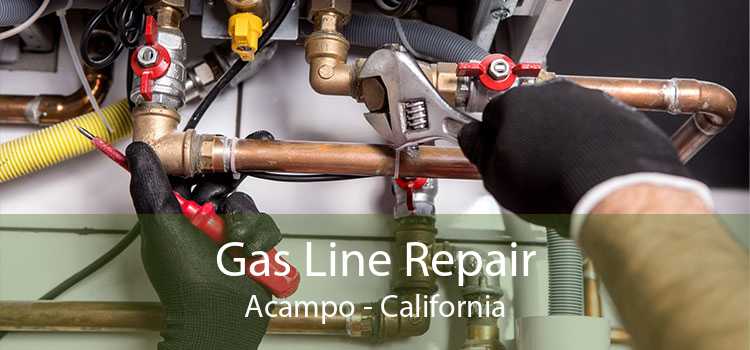 Gas Line Repair Acampo - California