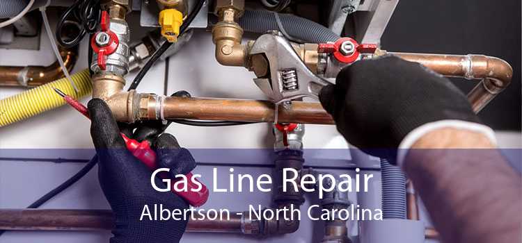 Gas Line Repair Albertson - North Carolina