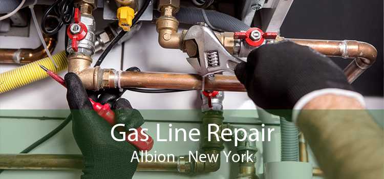 Gas Line Repair Albion - New York
