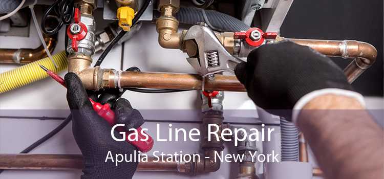 Gas Line Repair Apulia Station - New York