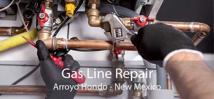 Gas Line Repair Arroyo Hondo - New Mexico