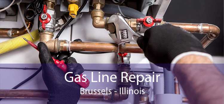 Gas Line Repair Brussels - Illinois