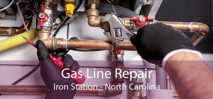 Gas Line Repair Iron Station - North Carolina