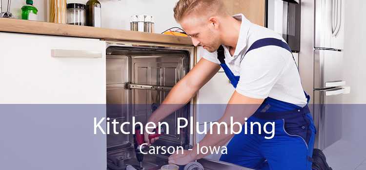 Kitchen Plumbing Carson - Iowa