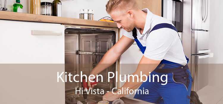 Kitchen Plumbing Hi Vista - California