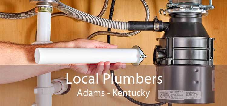 Local Plumbers Adams - Kentucky