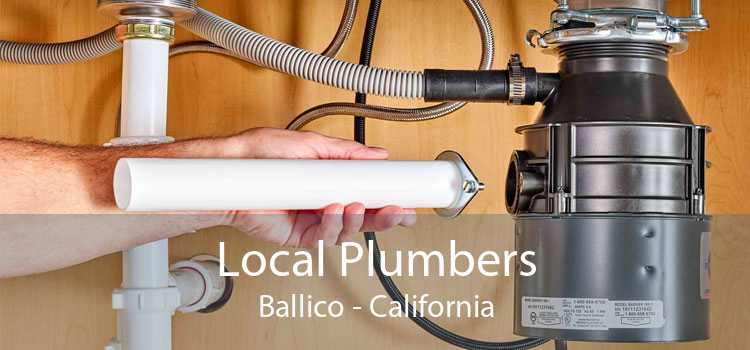 Local Plumbers Ballico - California