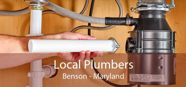 Local Plumbers Benson - Maryland