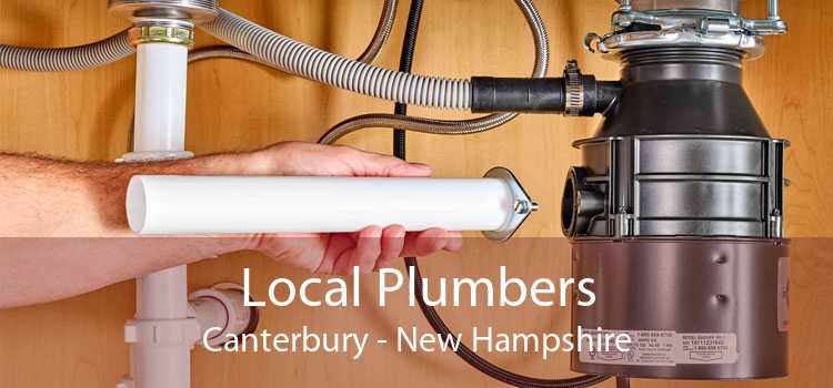 Local Plumbers Canterbury - New Hampshire
