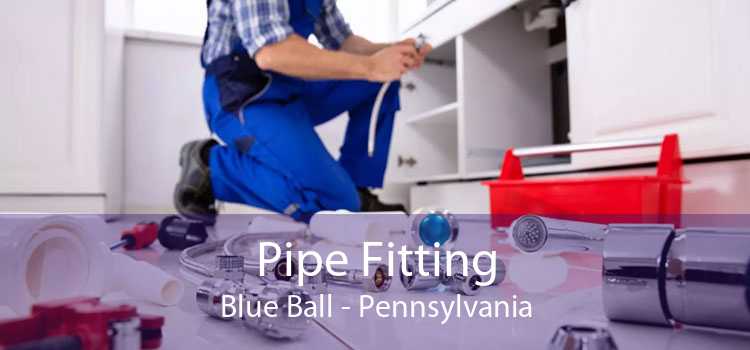 Pipe Fitting Blue Ball - Pennsylvania