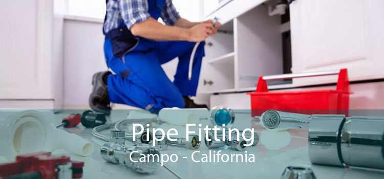 Pipe Fitting Campo - California