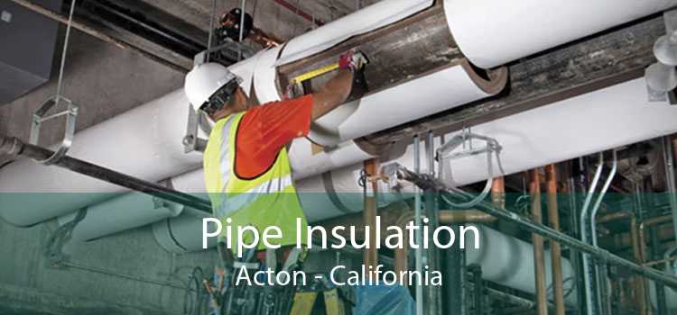 Pipe Insulation Acton - California