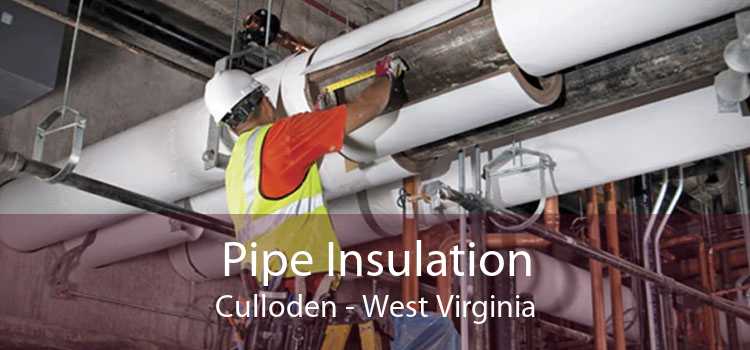 Pipe Insulation Culloden - West Virginia