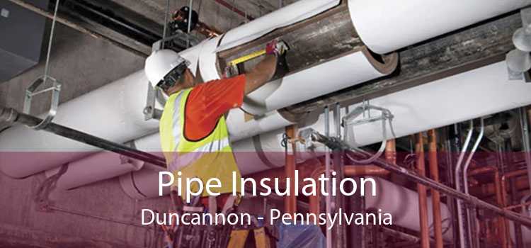 Pipe Insulation Duncannon - Pennsylvania