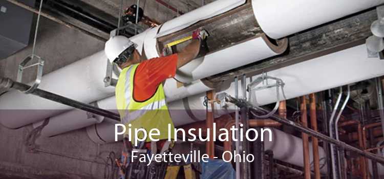 Pipe Insulation Fayetteville - Ohio