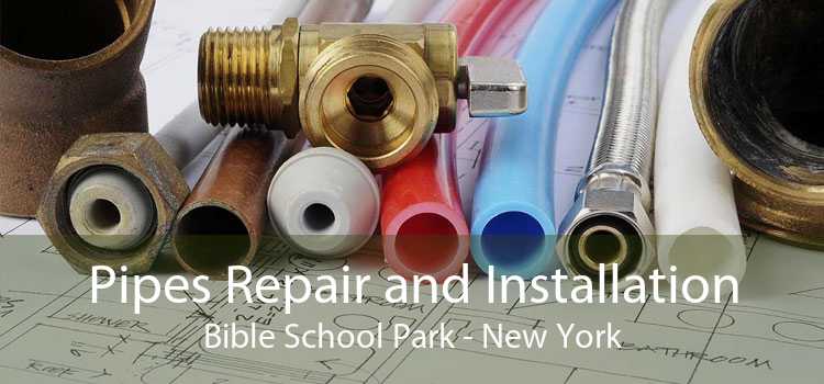 Pipes Repair and Installation Bible School Park - New York