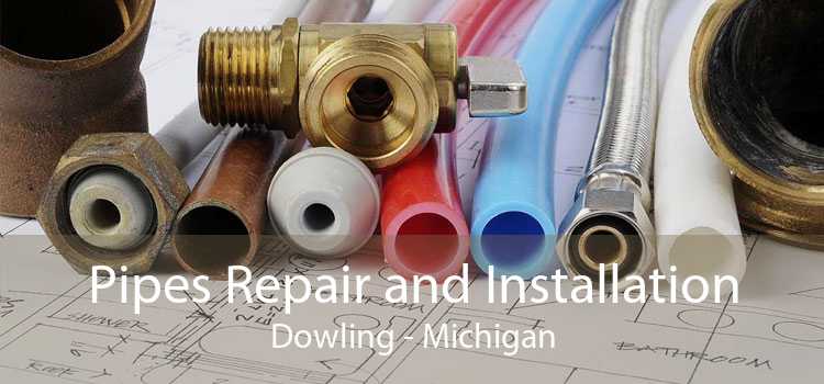 Pipes Repair and Installation Dowling - Michigan