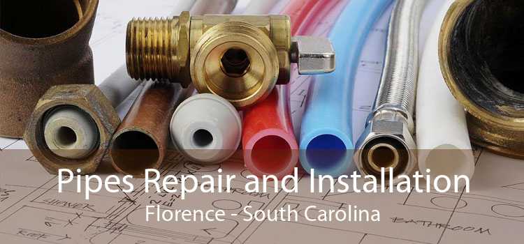 Pipes Repair and Installation Florence - South Carolina