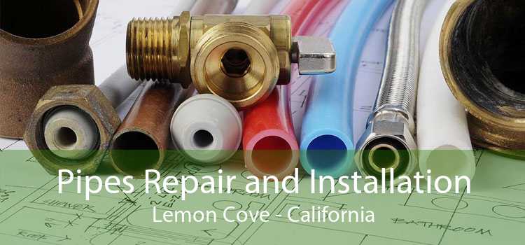 Pipes Repair and Installation Lemon Cove - California