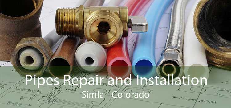 Pipes Repair and Installation Simla - Colorado