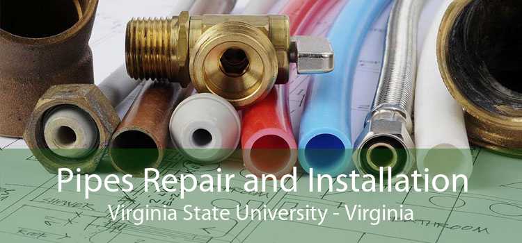 Pipes Repair and Installation Virginia State University - Virginia
