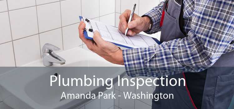 Plumbing Inspection Amanda Park - Washington