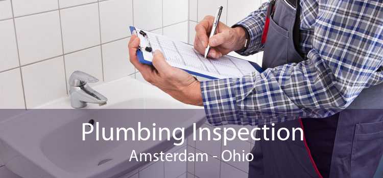 Plumbing Inspection Amsterdam - Ohio