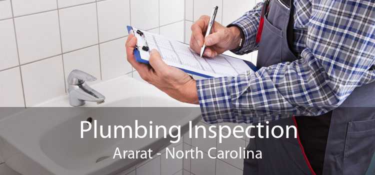 Plumbing Inspection Ararat - North Carolina