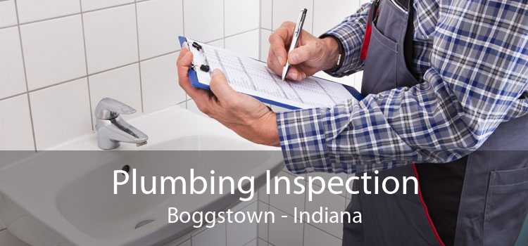 Plumbing Inspection Boggstown - Indiana