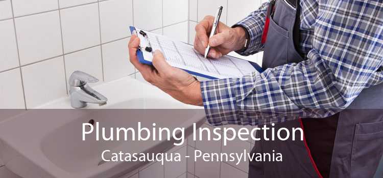 Plumbing Inspection Catasauqua - Pennsylvania