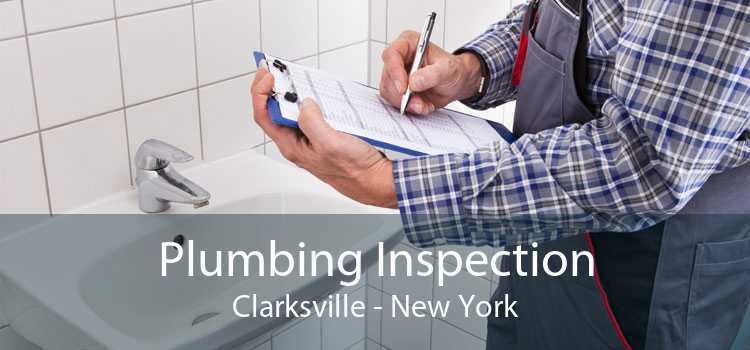 Plumbing Inspection Clarksville - New York