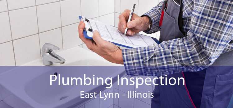 Plumbing Inspection East Lynn - Illinois