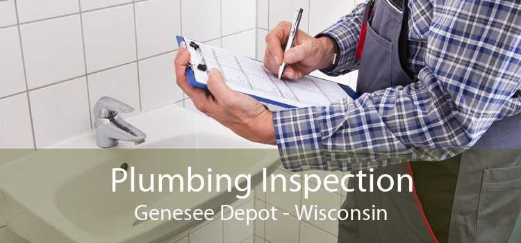 Plumbing Inspection Genesee Depot - Wisconsin