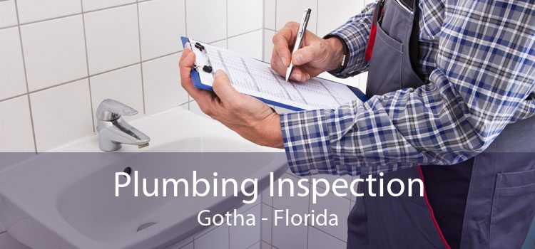 Plumbing Inspection Gotha - Florida